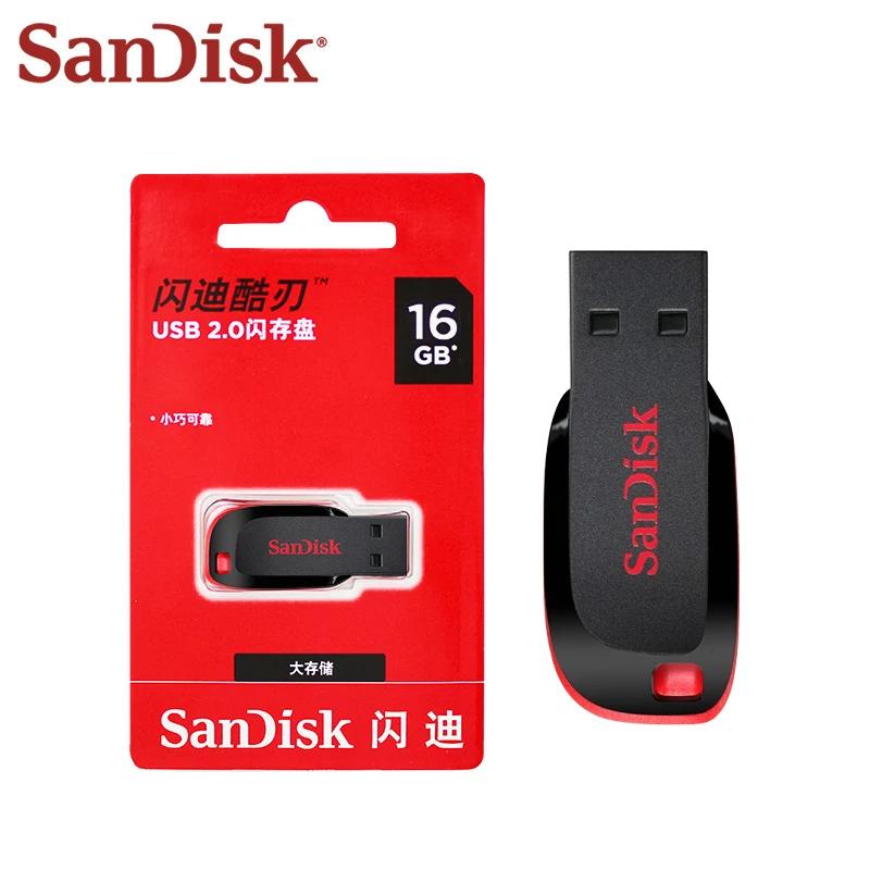 SanDisk CZ50 USB ÷ ̺, ޸  ̺, PC U ũ, 16GB, 32GB, 64GB, 128GB, USB2.0 ÷ ޸ ƽ